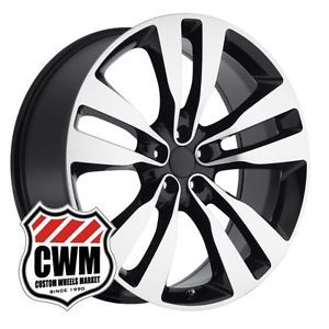 20" 2012 Dodge Charger SRT8 Black Machined Wheels Rims Fit Charger 2013