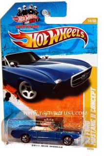 2011 Hot Wheels New Models 14 '63 Ford Mustang II Conc