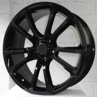 19" Vauxhall Astra Convertible 01 05 Twin Spoke Gloss Blk Wheels Tyres 5x110