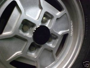 Fiat 124 Spider Alloy Wheel Center Caps Set of 4