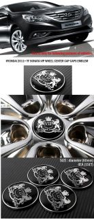 Hyundai 2011 YF Sonata VIP Wheel Center Cap Caps Emblem