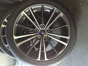 17" Stock Wheel and Michelin Tire Fits 2013 2014 Subaru BRZ and FRS