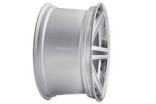 20" Nissan Maxima Concept One CS55 Concave Silver Staggered Wheels Rims
