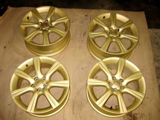 4 JDM Subaru 17" Mag Wheels Alloys Enkei Subaru B65 5x100 17"X7JJ 55 Golden Rims