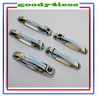 02 07 Jeep Liberty Chrome Door Tailgate Handle Covers