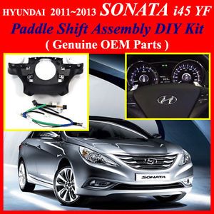 2011 2013 Hyundai Sonata I45 YF Paddle Shift Assembly DIY Kit Genuine Parts