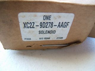 CNG Solenoid Assy Fuel Shut Off Valve Ford XC2Z 9D278 Aagf New