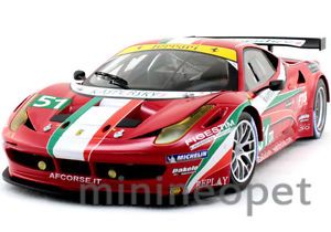 Hot Wheels Elite X5472 Ferrari 458 Italia GT2 24 Hours of LeMans 2011 1 18 51
