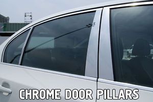 Chrysler 300 2011 Up Chrome Mirror B Pillar Door Pillar Post Accessories Parts L