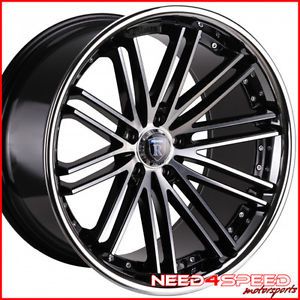 20" Mercedes Benz W220 S350 S430 S500 Rohana RC20 Concave Machined Wheels Rims