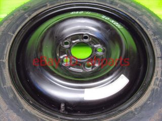 01 02 03 04 05 06 Acura MDX 17 inch Spare Wheel Rim and Tire Donut 42700 S0X A51