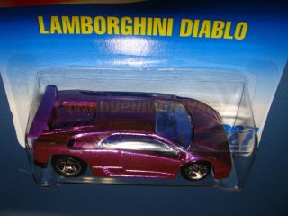 1991 Hot Wheels 227 Lamborghini Diablo Race Car 