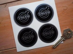 Volvo Classic Style Wheel Centre Stickers 244 
