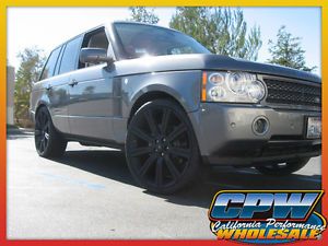 24" inch Matte Black Wheels Rims Tires Package Land Rover Range Rover HSE 4 New