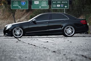 20" Mercedes Benz W211 E320 E350 E500 E550 E55 E63 Roderick Silver Wheels Rims