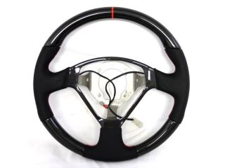Ferrari DCTMS 360 Modena Carbon Fiber Steering Wheel Color Red Ring Stitching