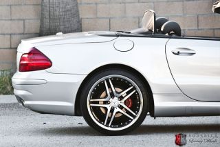 20" Mercedes Benz W218 CLS550 CLS63 CLS Roderick RW2 Staggered Wheels Rims
