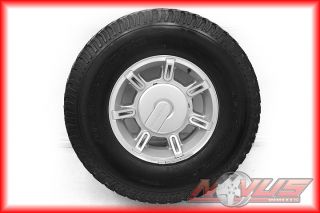 17" Hummer H2 Silver Wheels Tires Silverado Dodge 2500 20