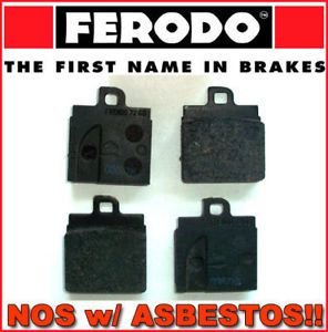 Ferodo FDB92 FDB 92 Rear Brake Pads Alfa Romeo Alfetta Sprint with Asbestos