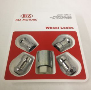 Kia Wheel Lock Set Lug Nut UM080 WPL01