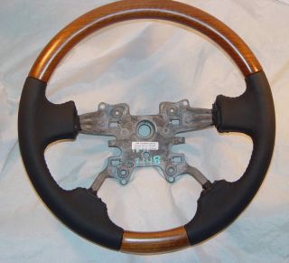 Land Rover Range Rover Sport 2006 2013 Walnut Wood Steering Wheel Custom