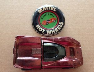 1969 Brown McLaren M6A Vintage Hot Wheels Redline