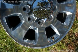 2012 GMC SIERRA18" Polished Wheels Chevy Silverado 2500 3500 Factory