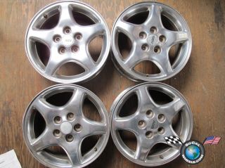 Four 97 02 Pontiac Grand Prix Factory 16 Wheels Rims 6529 Polished 9592402