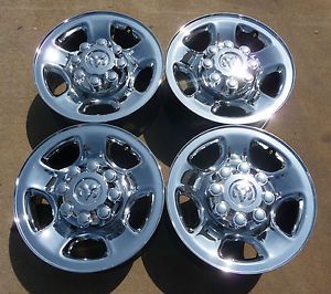 Dodge RAM 2500 RAM 3500 17" Chrome Clad 8 Lug Steel Wheels 2186