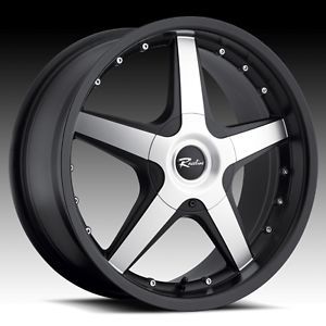 17 inch Black Raceline Cayman Wheels Rims Mitsubishi Eclipse galant Lancer 5x4 5