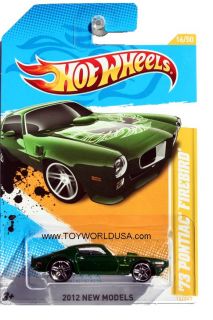 2012 Hot Wheels New Models 16 '73 Pontiac Firebird