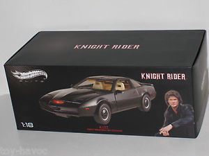 2012 X5469 Hot Wheels Elite Knight Rider 1 18 Kitt 1982 Pontiac Trans Am