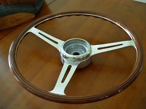 Vintage Saab 95 96 Monte Carlo Wood Wooden Steering Wheel and Hub
