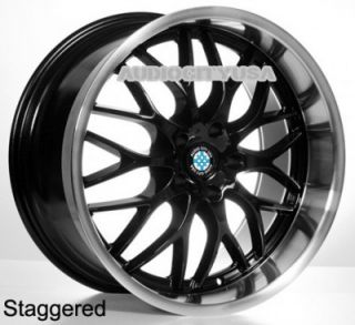 19" R505 BK for BMW Wheels and Tires Rims 1 3 5 6 7 Series M3 M4 M5 M6 x3 X5