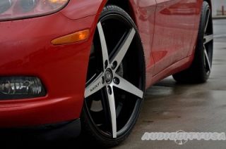 22" Lexani R4 Four CH Wheels and Tires Rims for 300C Charger Magnum Challenger