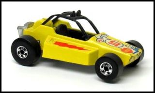 Hot Wheels 1977 Yellow Rock Buster Dune Buggy Near Mint Loose Condition