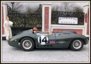 1 32 Resin Bodied Aston Martin DBR1 Slot Car Unique Mulsanne Models