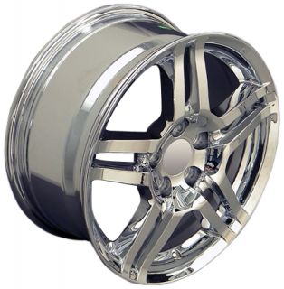 17" Chrome TL Style Set of 4 Rims Fit Acura CL s TL s RL 3 5 RSX 3 2 TSX MDX