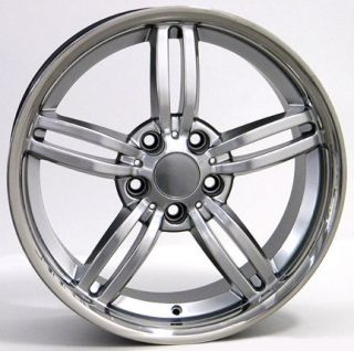 18" Hyper Silver 3 Series Wheel 18x8 Rim Fits BMW