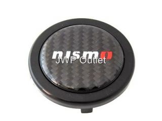 Nismo Steering Wheel Carbon Center Push Horn Button GTR GTS R35 200SX s14 S15