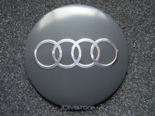 Audi Wheel Center Cap Sticker Badges Emblem 4 Pcs