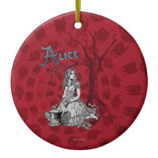 Alice in Wonderland   Tim Burton Christmas Ornaments