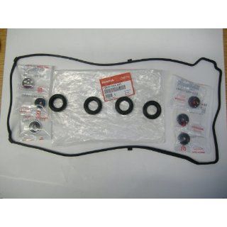Honda Genuine OEM Valve Cover Gasket Kit   12030 RAA A01; 2003 to 2011 Honda Element, 2003 to 2005 Accord (4 cylinder), 2007 Civic Si, and 2007 CR V (USA built) Automotive