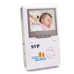 SVP Pink 2.4GHz Wireless Digital Baby Monitor with LCD SVP Baby Monitors