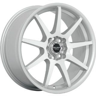 Ruff R353 18 Silver Wheel / Rim 5x115 & 5x120 with a 40mm Offset and a 72.6 Hub Bore. Partnumber R353HK5GH40S72 Automotive
