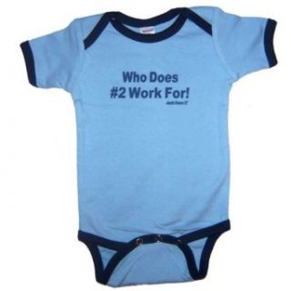 Baby Infant Austin Powers "Number 2" One Piece Outfit Clothing