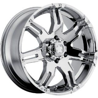 Ultra Gauntlet 20 Chrome Wheel / Rim 6x5.5 with a 18mm Offset and a 106 Hub Bore. Partnumber 238 2983C Automotive