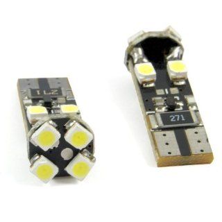 2 PCS T10 501 8 SMD LED LIGHT BULB SIDE INDICATOR MAP NUMBER PLATE INTERIOR LAMP Automotive