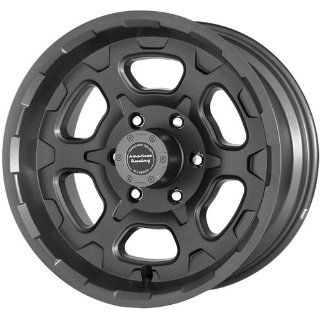 American Racing ATX Chamber 16x8 Teflon Wheel / Rim 6x5.5 with a 0mm Offset and a 78.30 Hub Bore. Partnumber AX39856838 Automotive