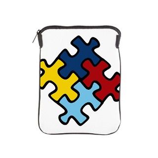 Autism Awareness Puzzle iPad Sleeve by Piranha_Gear